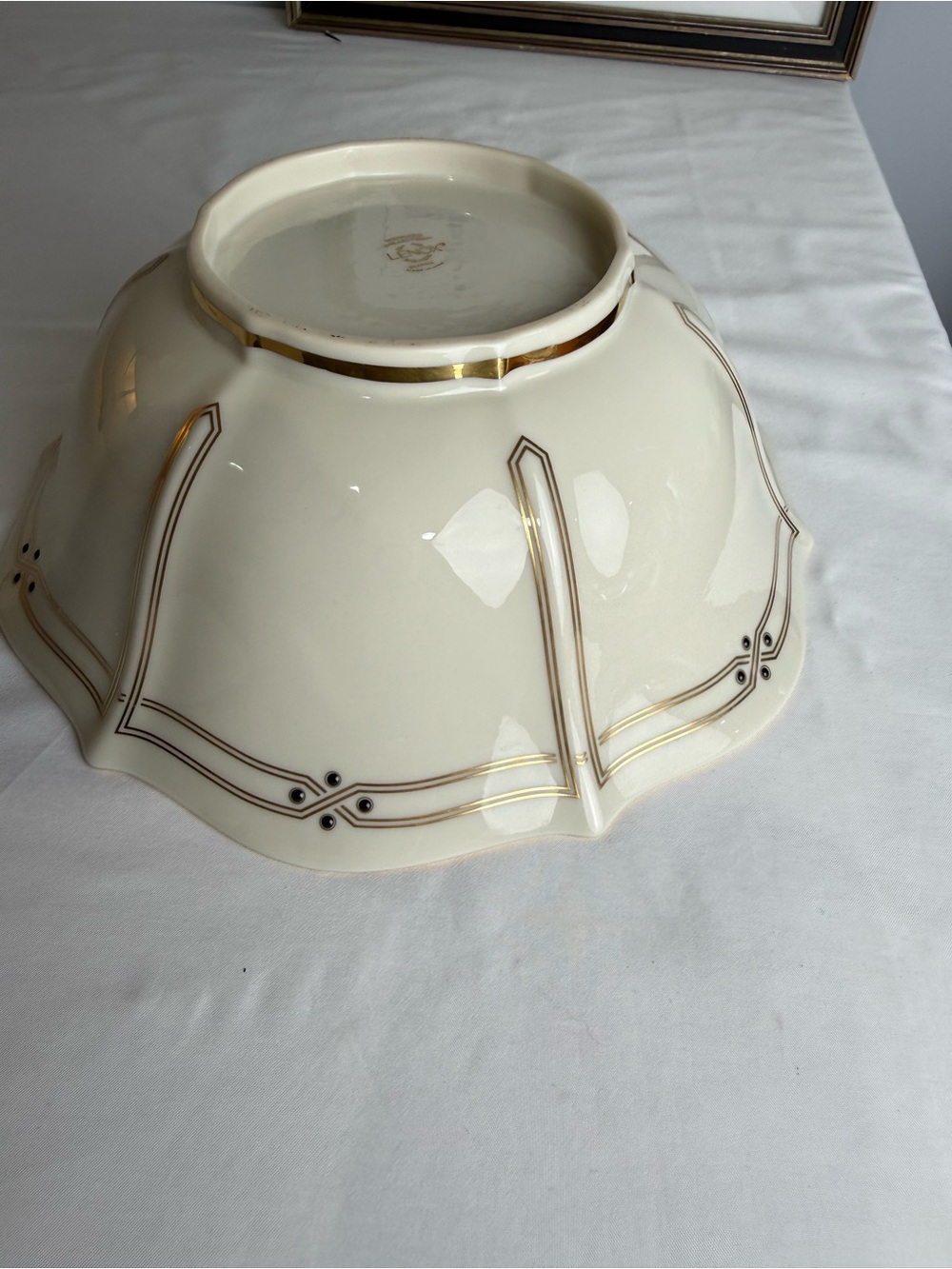 Vintage Lenox VANGUARD COLLECTION Round Vegetable Bowl